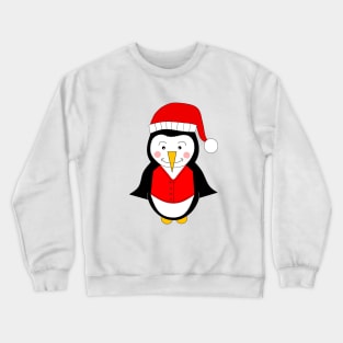 MERRY Christmas Funny Penguin. Crewneck Sweatshirt